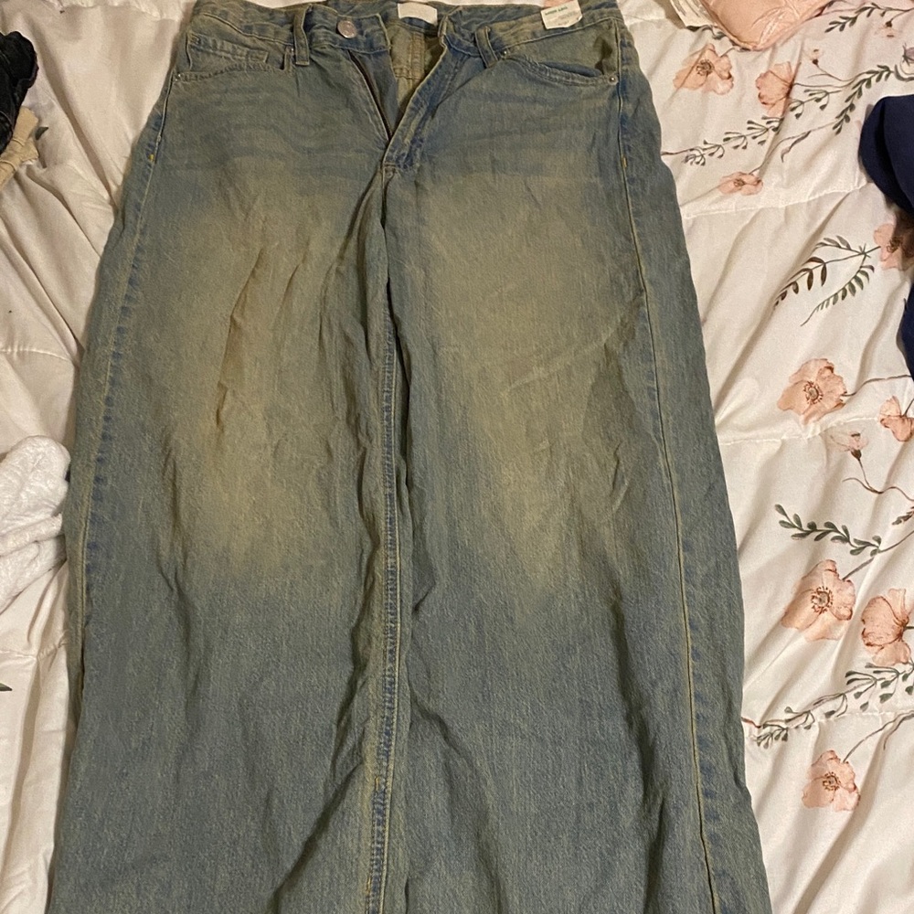 Classic Blue Straight Leg Women's Jeans